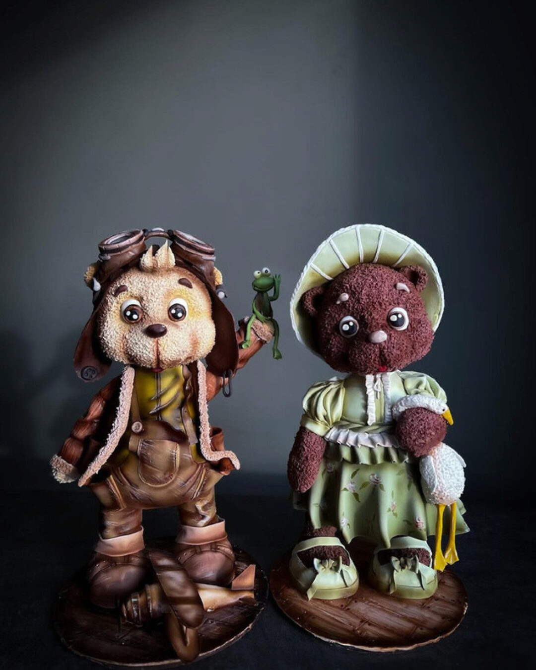 [Catcake.spb] 3D торт Медведи (Леся Покидько)