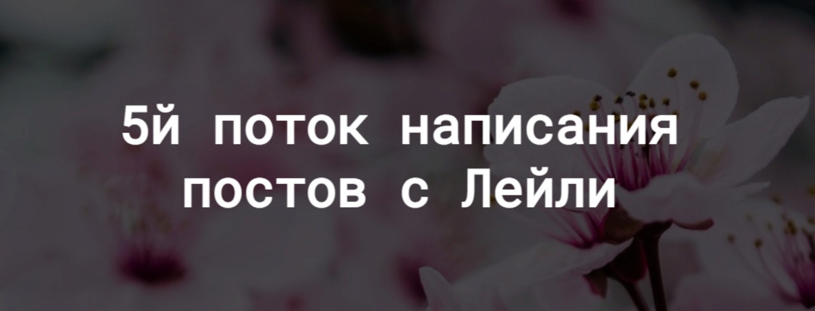 Курс по # ХешТегам (Лейли Ялунина)