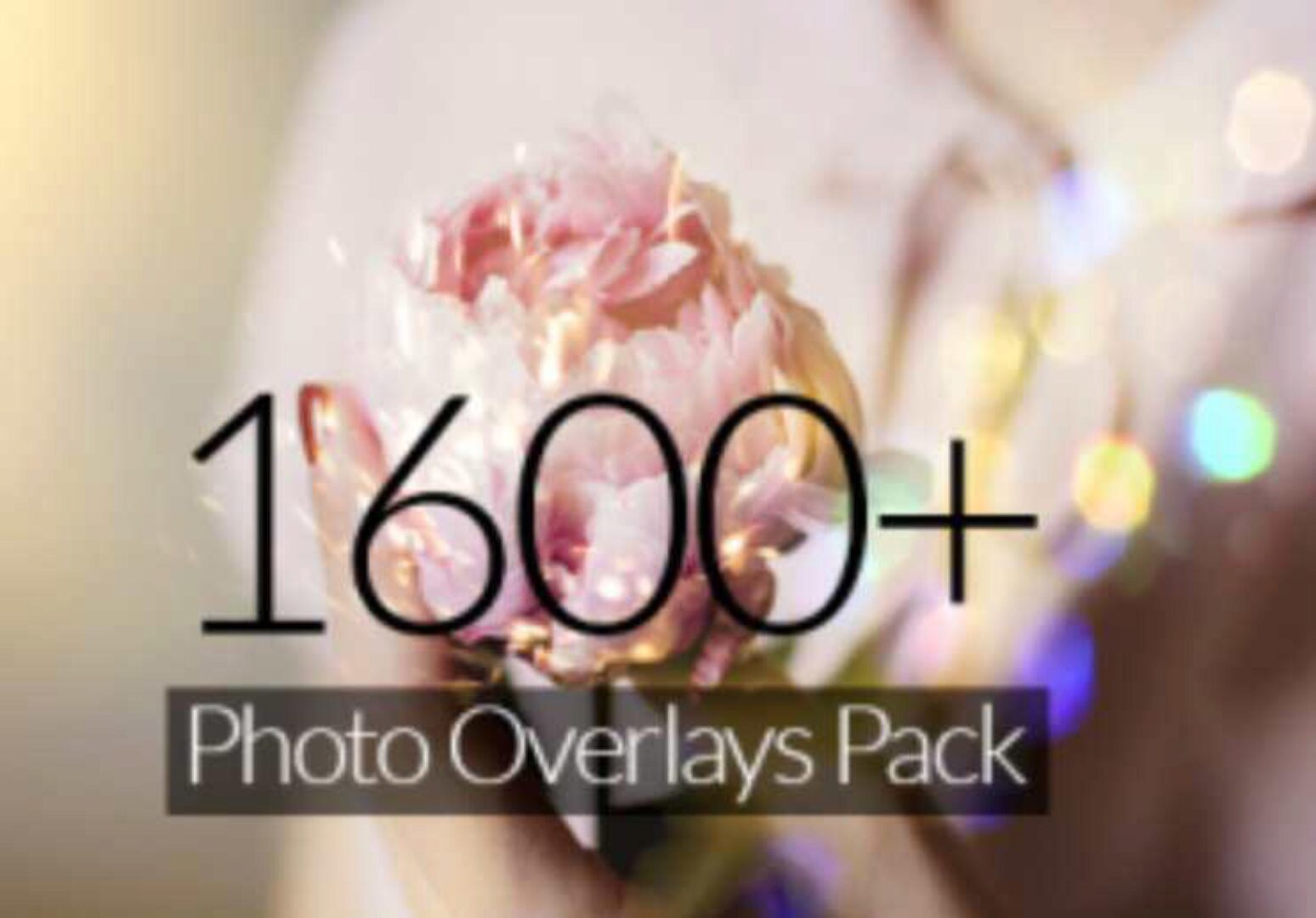 [Inkydeals.com] 1600+ Photo Overlays Pack - фотоналожения, боке