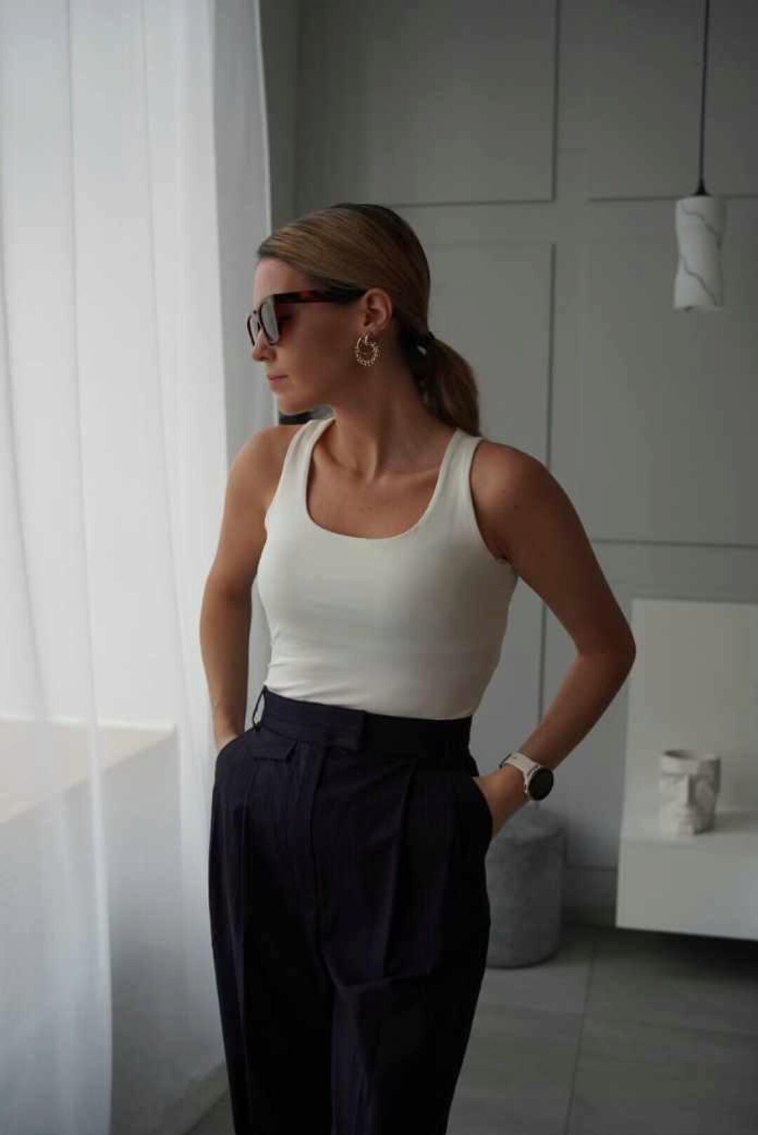 Топ/майка Nicole R. Размер 46. Рост 162-166 (Кристина Юсупова)