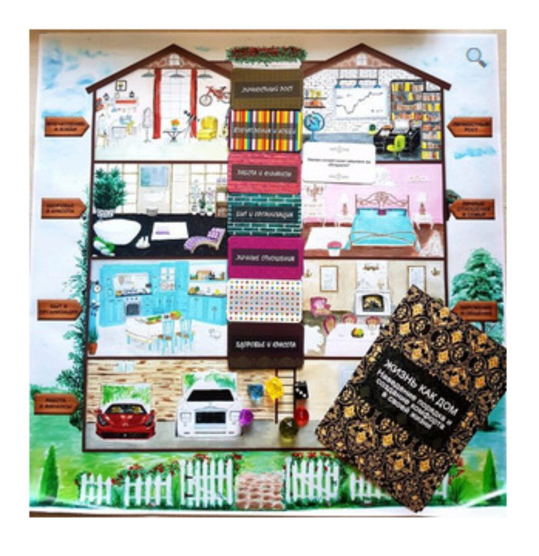 Трансформационная психологическая игра «Жизнь, как дом. Наведение порядка и создание комфорта в своей жизни» (Евгения Баксан)