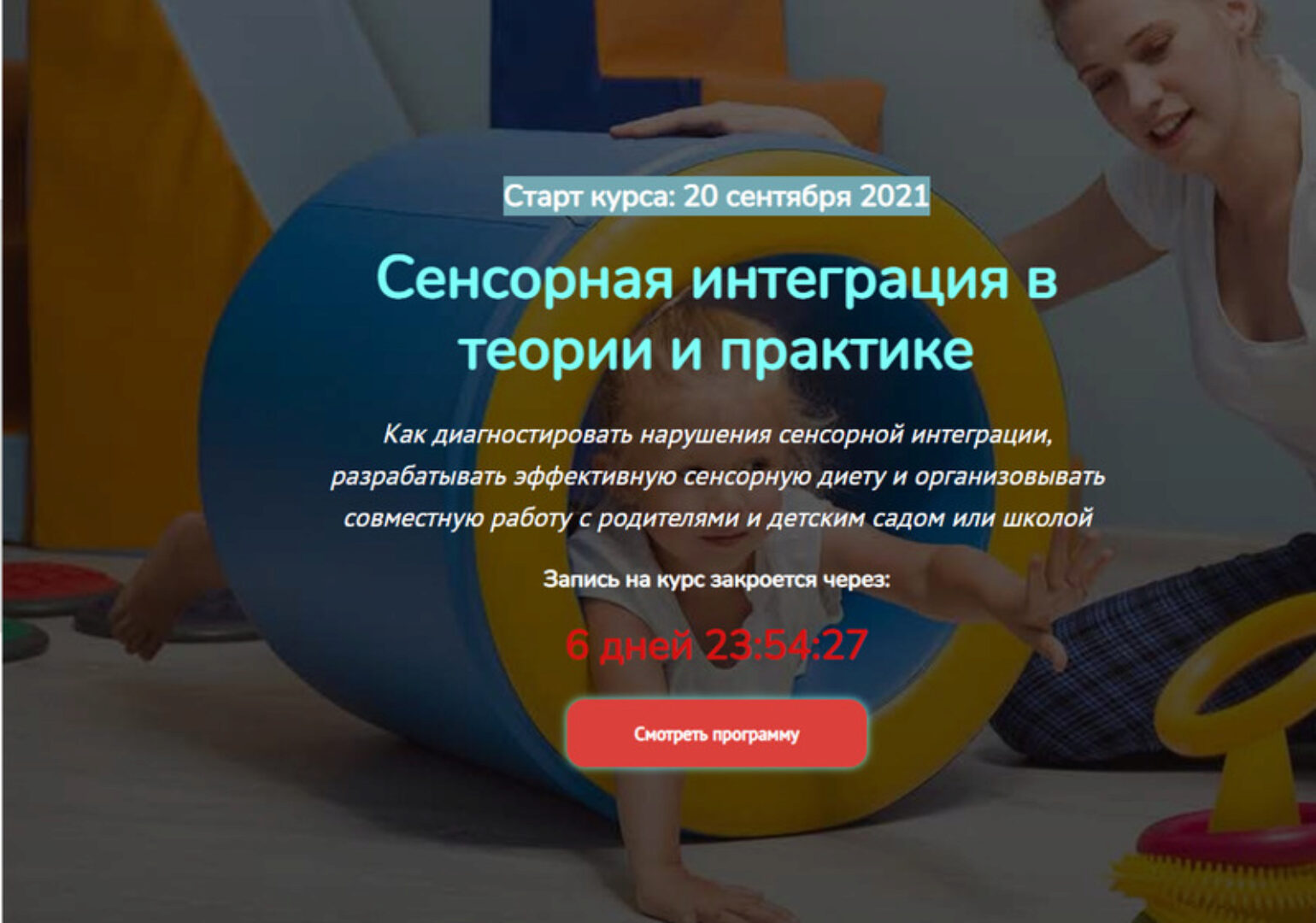 Сенсорная интеграция в теории и практике (Света Ревич)