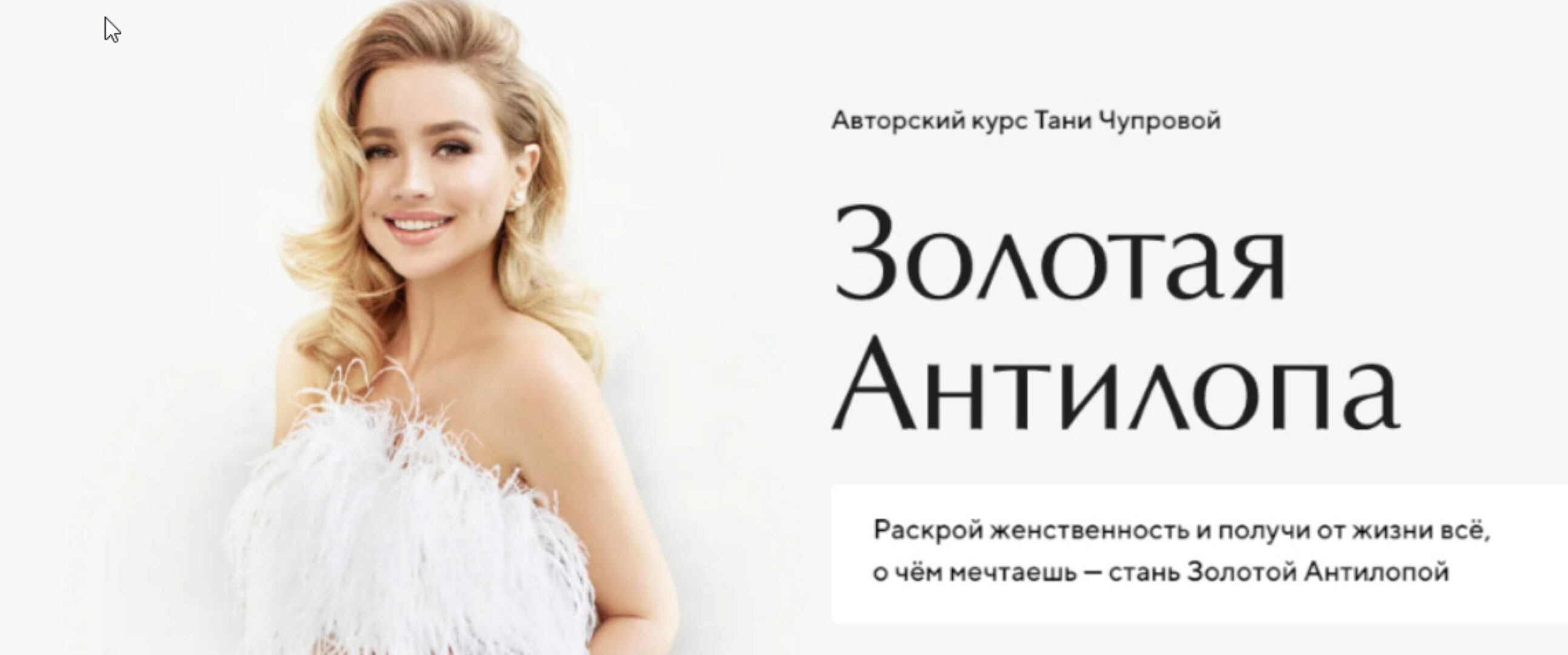 Золотая антилопа. Тариф Стандарт (Таня Чупрова)