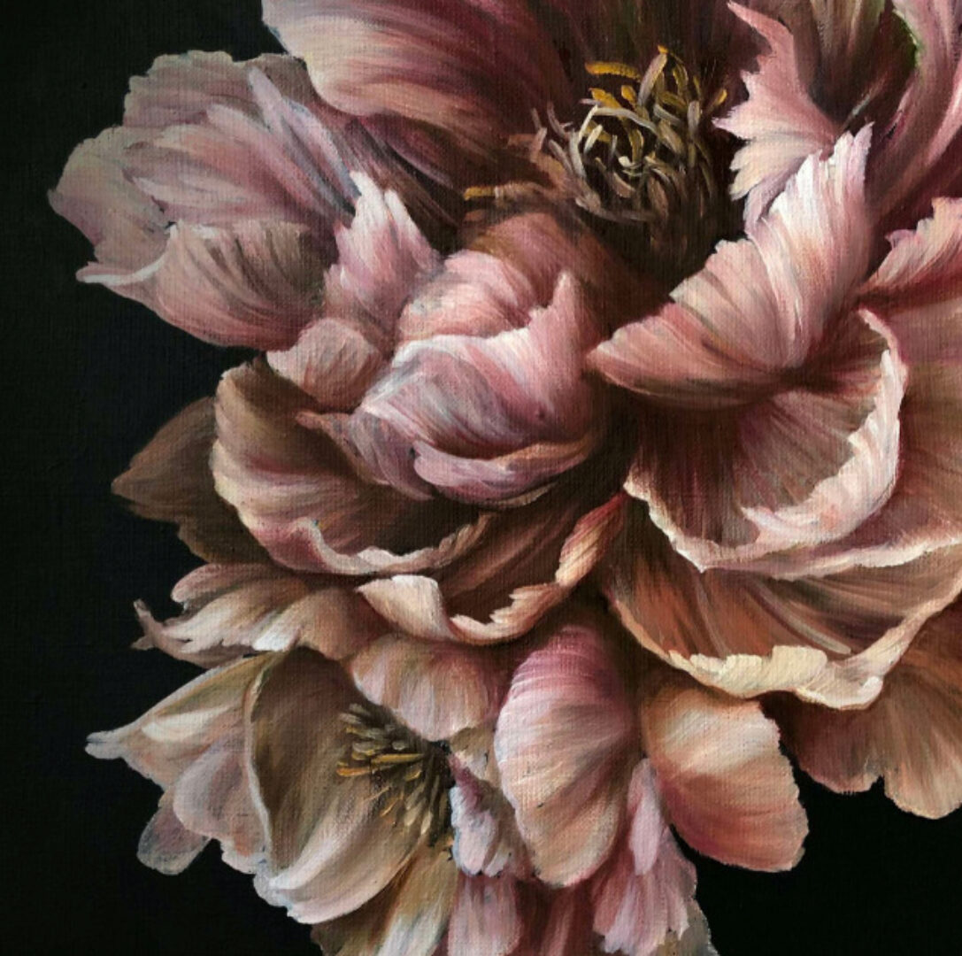 [Antique Effect] Карамельный пион (Анастасия Михайлова)