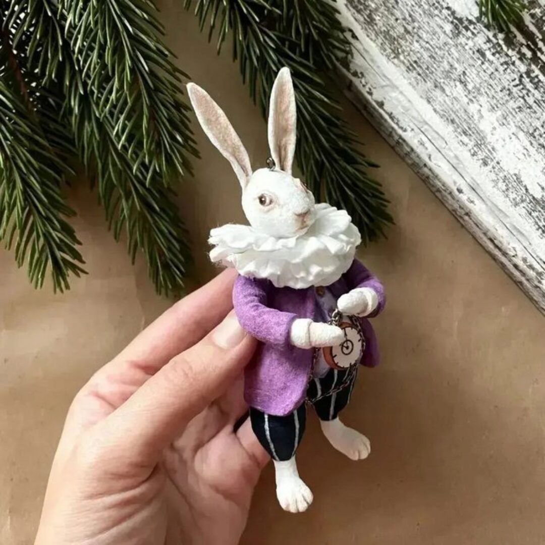 Ватная игрушка Кролик (cotton_toys_st)