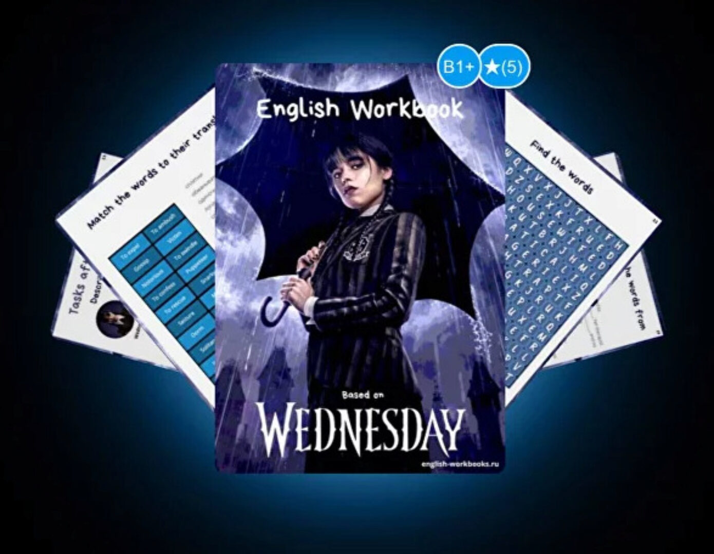 [English Workbooks] Воркбук по фильму Wednesday. Первая серия