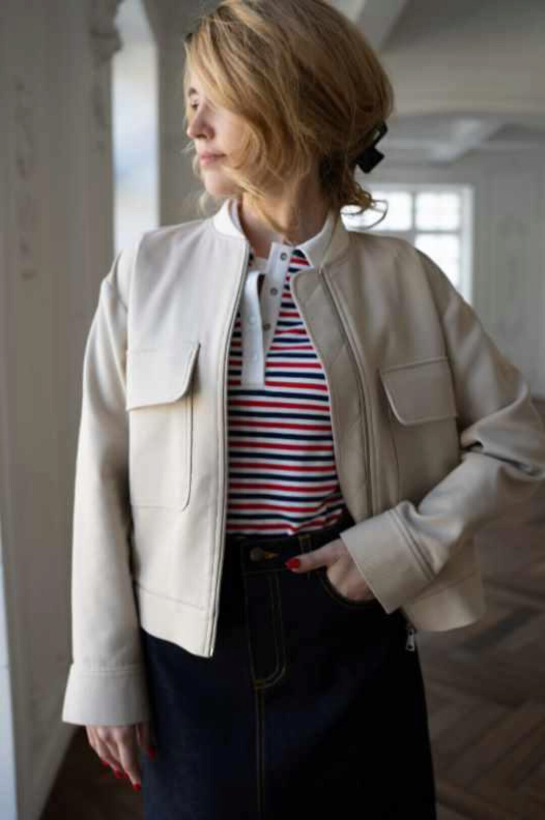 Куртка бомбер Kathleen R. Размер 44. Рост 162-166 (Кристина Юсупова)