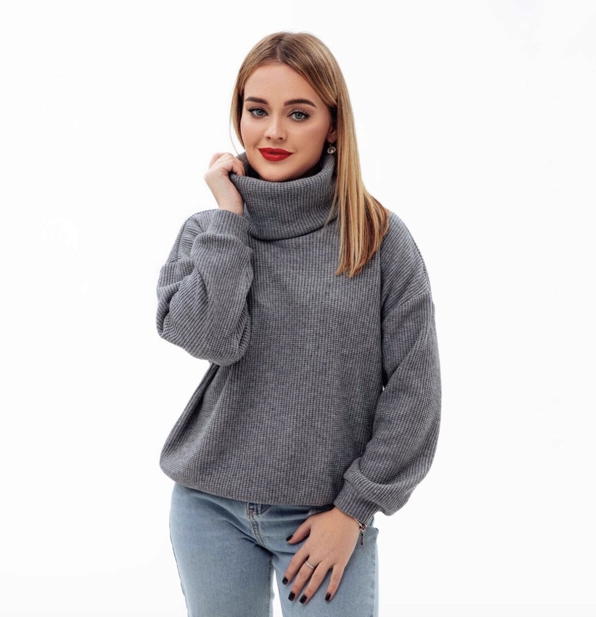 Свитер. Размеры 38-60. Рост 158-176 (Элина Патыкова)