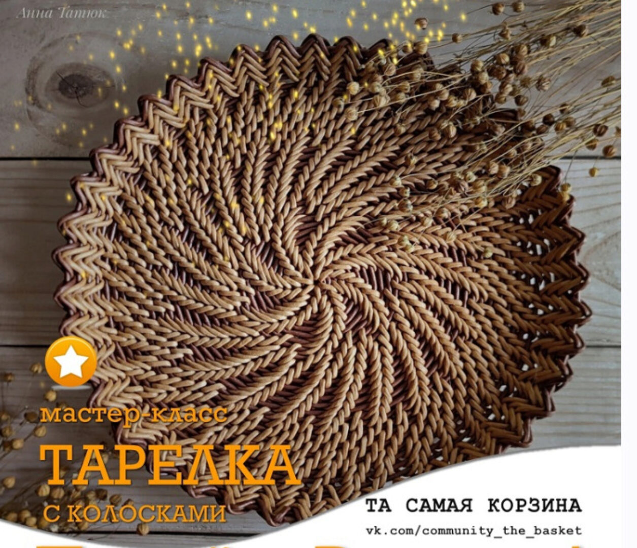 Подсписка на группу Та самая корзина. Апрель 2024 (Анна Татюк)