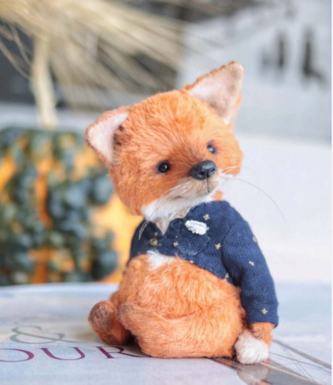 Выкройка лисёнка Юлик (Наталия Климова)