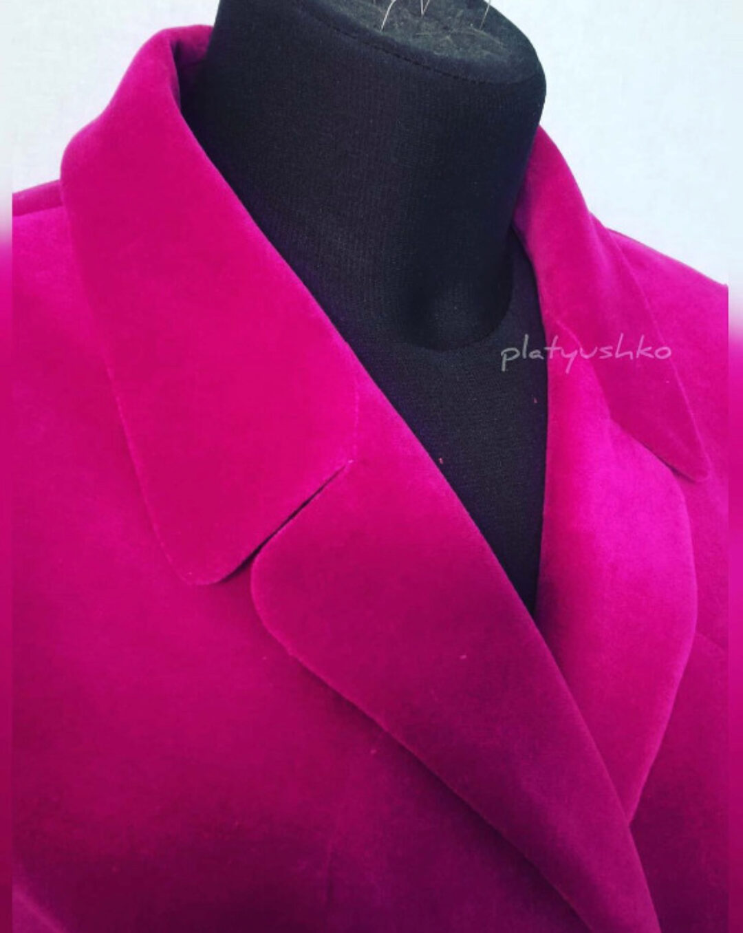 Жакет из бархата platyushko (Ольга Петрова)