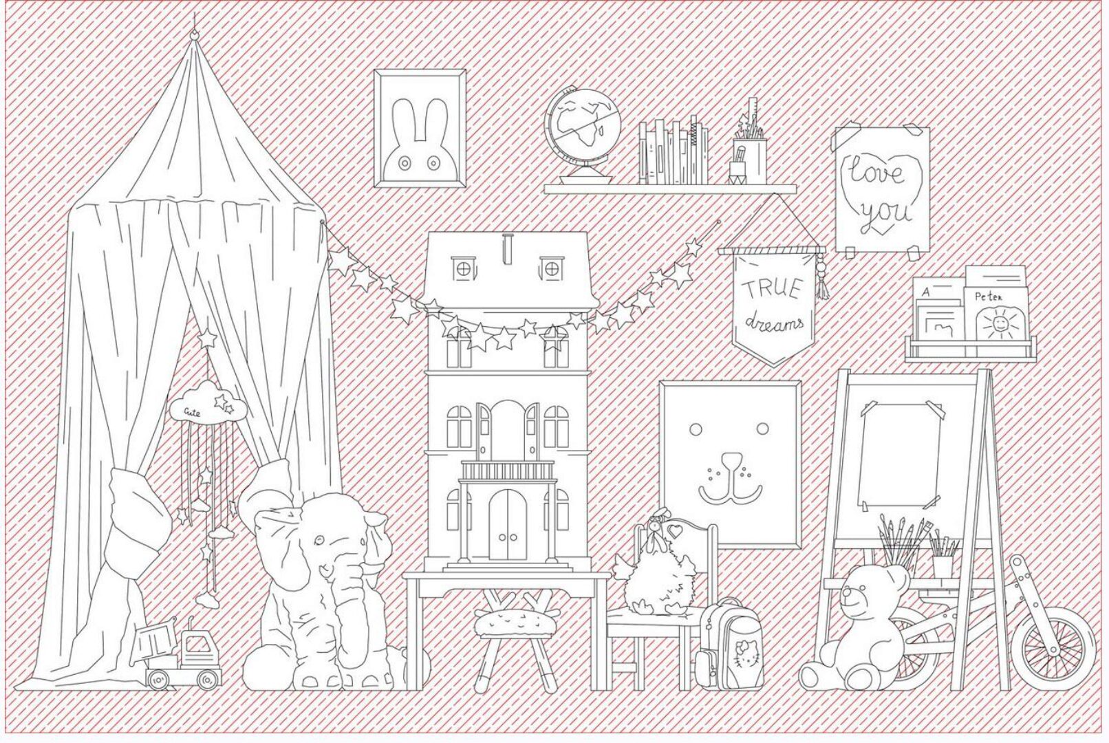 [architectured]  Набор деталей для детских комнат (Маргарита Гайдук)