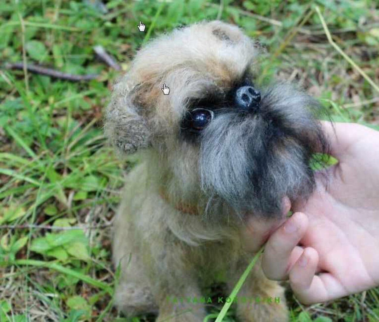 [Игрушка] мастер-класс -Брюссельский Гриффон.  (Татьяна Коротких)