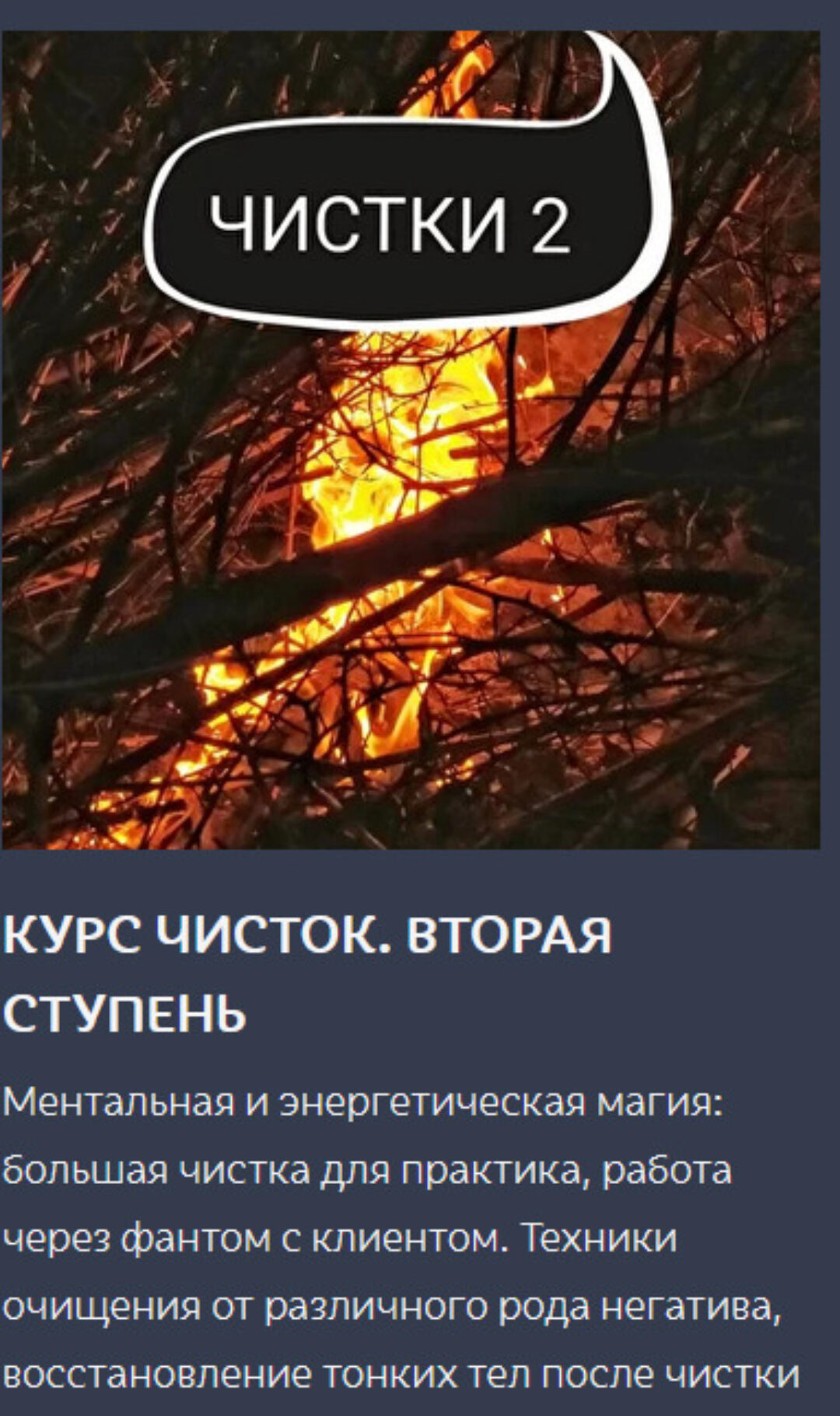Курс чисток. Вторая ступень (Ольга Ракита)