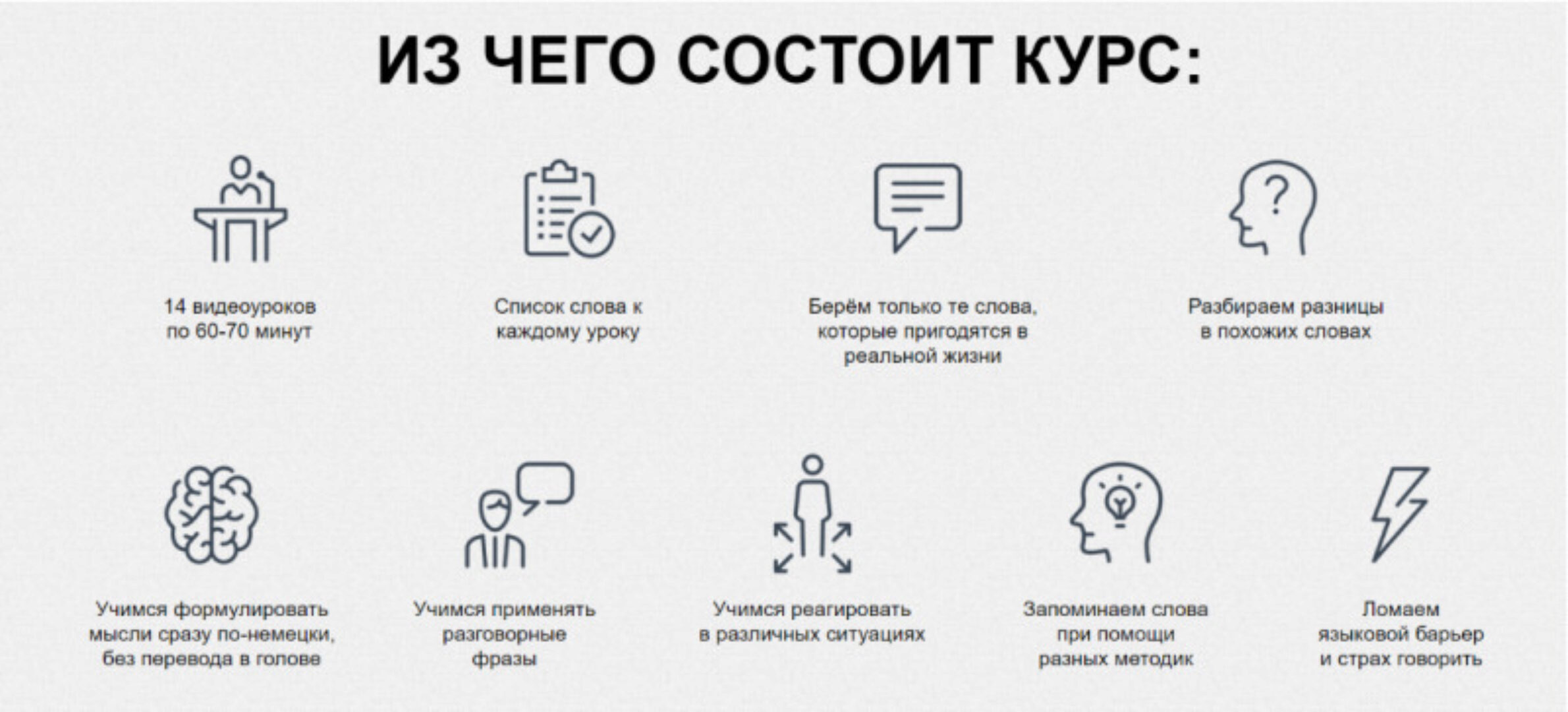 Интенсивный разговорный курс немецкого языка A2. 2020 (Елена Удалова)