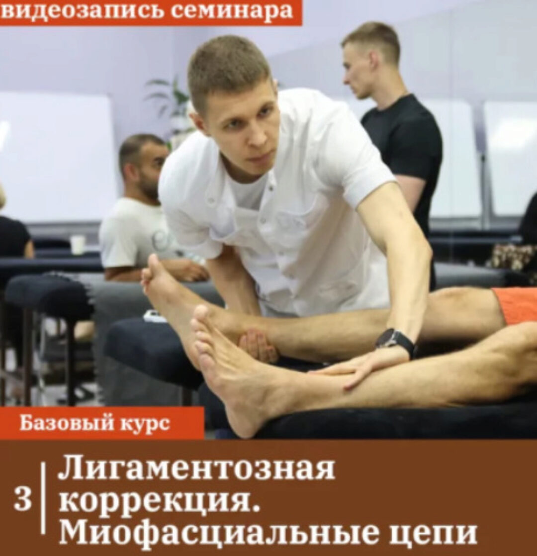 Лигаментозная коррекция. Миофасциальные цепи (Андрей Максимов)