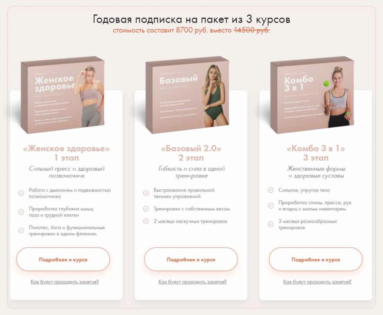 Женское здоровье. Базовый 2.0. Комбо 3 в 1 (2021) (Анастасия Лунегова)