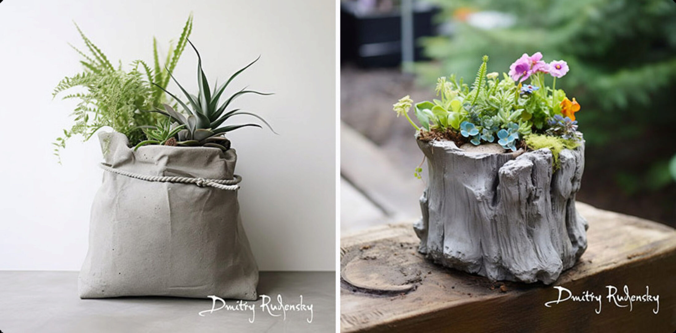 Техника Арт - Бетон: три работы в одном марафоне (Дмитрий Руденский)