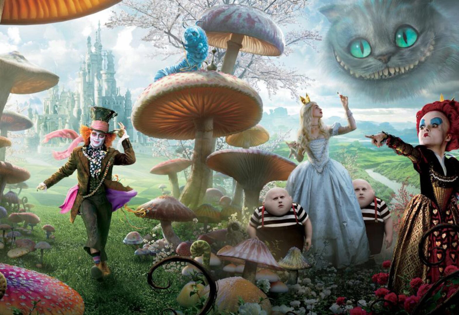 Комплект 3 в 1 Герои сказки  Алиса в стране чудес  (Татьяна Броницкая)