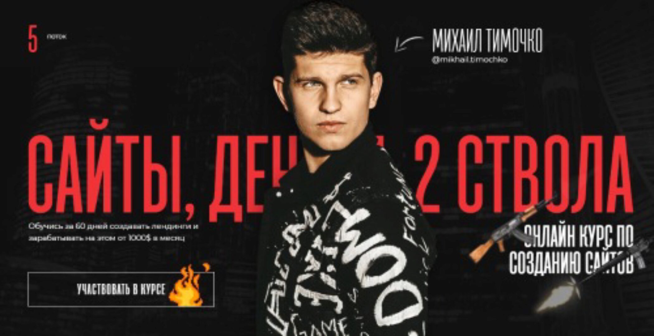 Сайты, деньги, 2 ствола. Пакет «Стандарт»  (Михаил Тимочко)