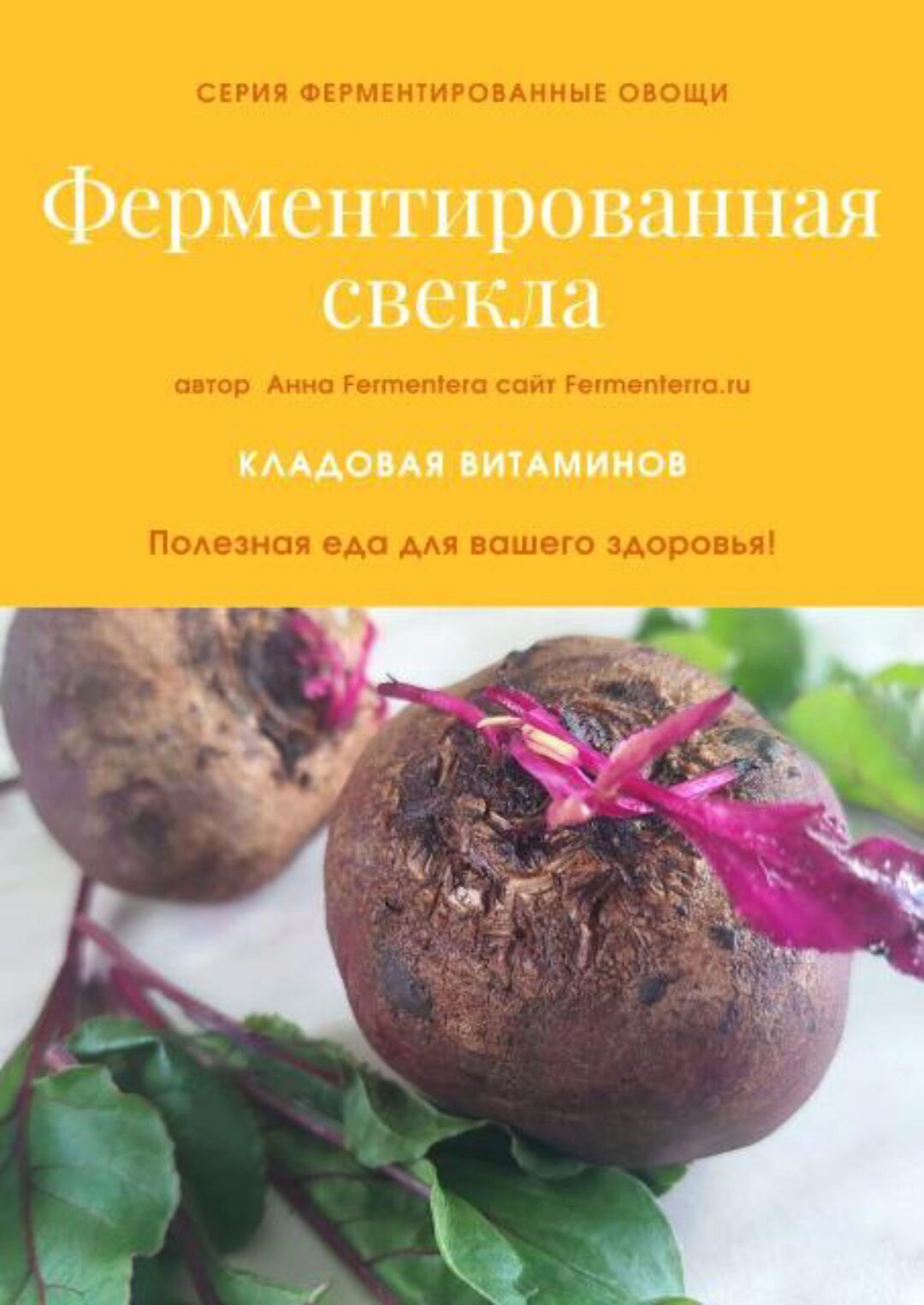 [Fermenterra] Ферментируем свеклу. Кладовая витаминов (Анна Fermenterra)