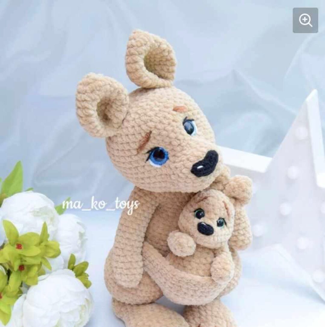 Мама Кенга и малыш (Мария Коновалова)