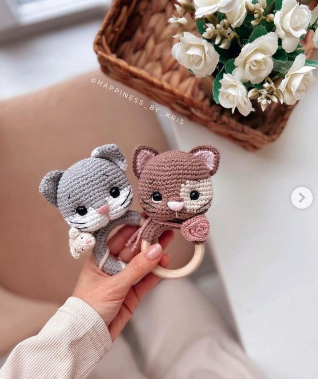 [Happiness By Kris] Погремушка Котята (Кристина Лысова)