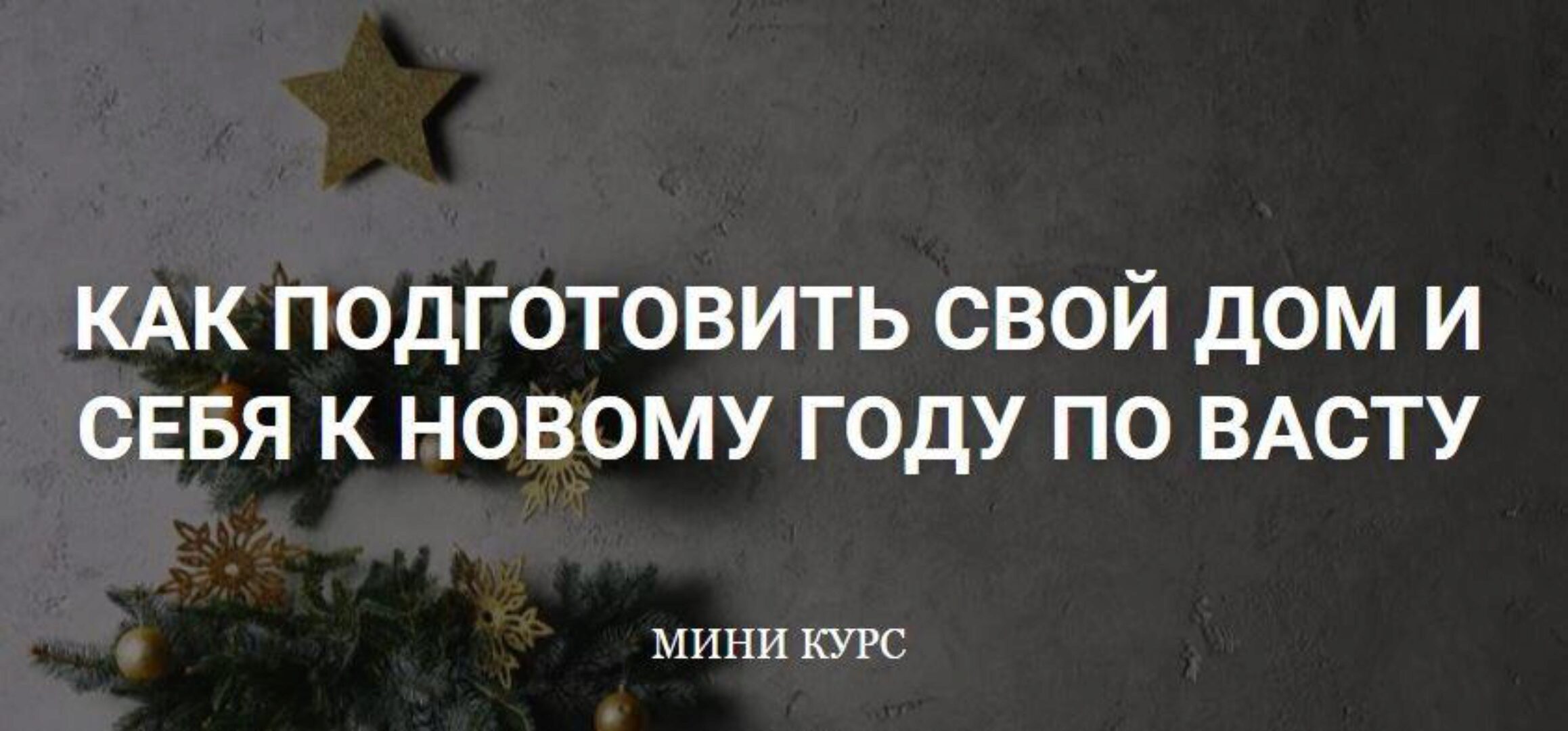 [vastu-pro] Как подготовить свой Дом и себя к Новому году по Васту + тематические эфиры (Екатерина Сидягина)