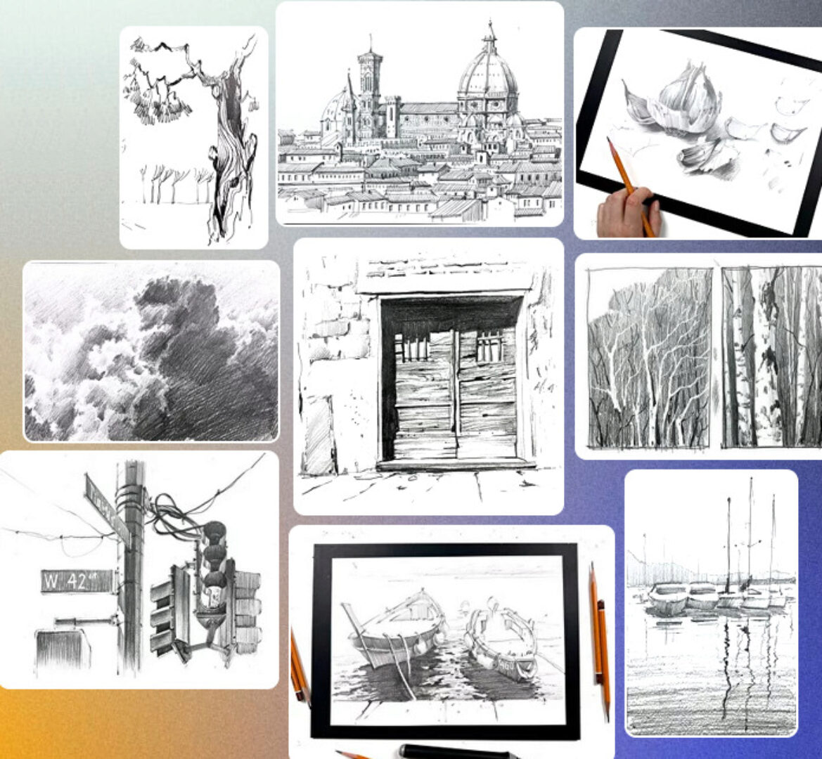 [Художник онлайн] Простой рисунок карандашом. Тариф Без обратной связи (Дарья Куцаева)