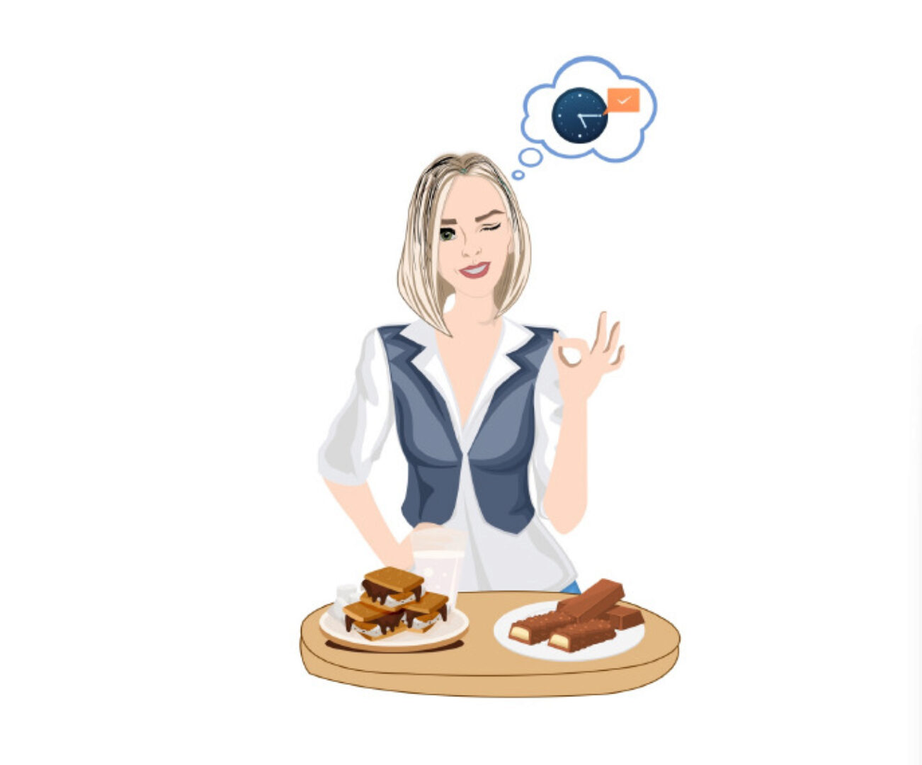 [Fit menu] Торопыжка с десертами. Готовое решение на 1300 ккал (Евгения Уварова)