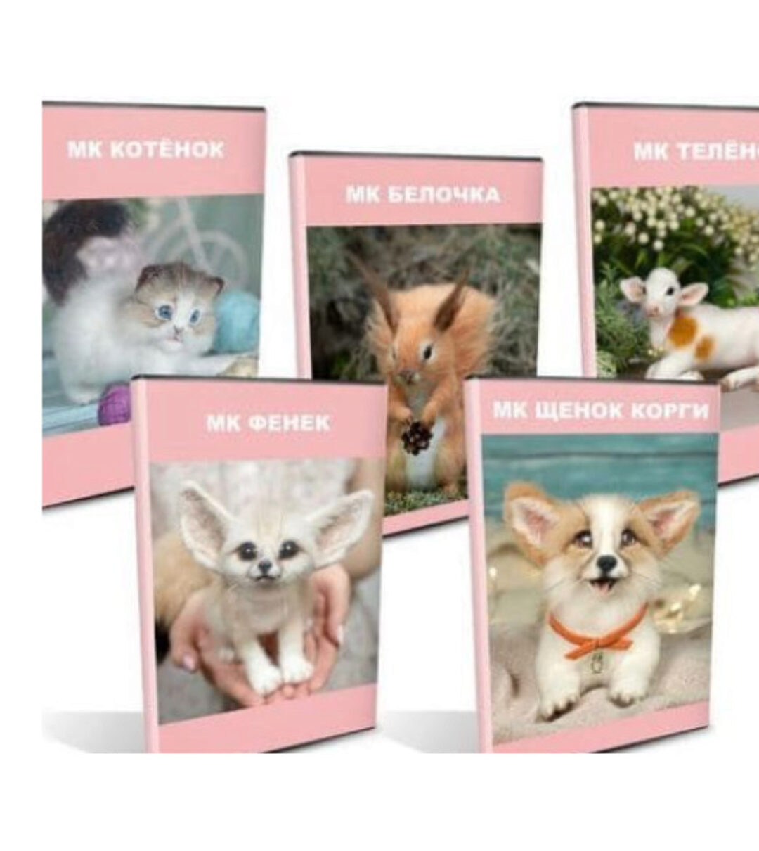 Набор из 5-ти мастер-классов (Екатерина Сосина)