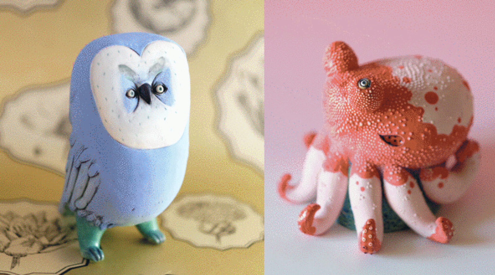 [Domestika] Персонажи из керамики: цвет и текстура (Настя Калача)