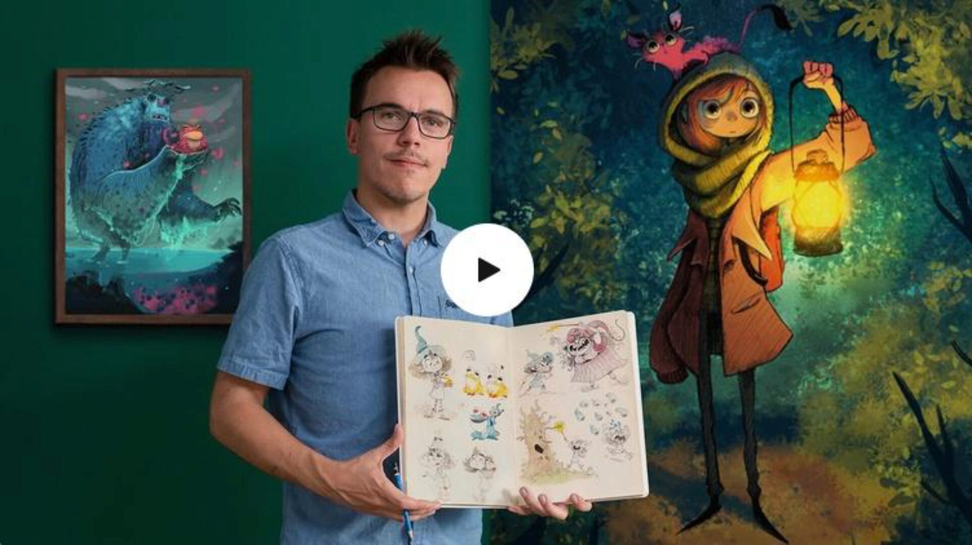 [Domestika] Создание персонажей в жанре фэнтези / Create Fantasy Characters (Guille Rancel)