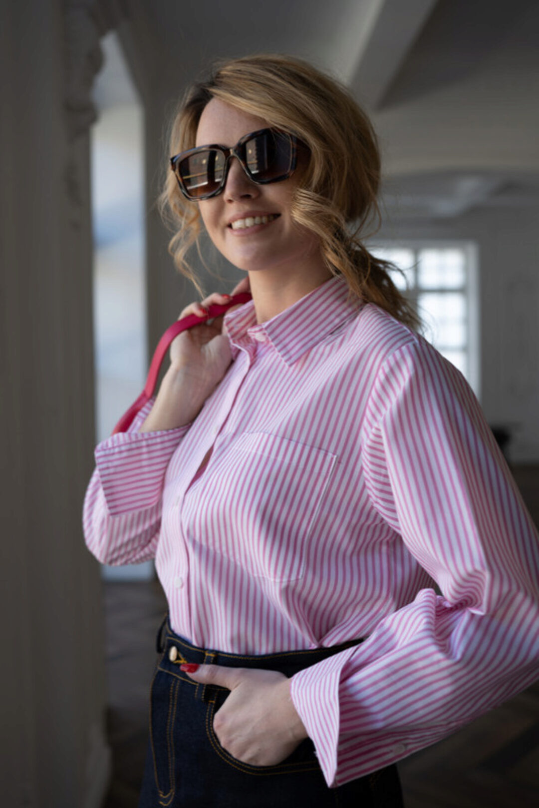 Рубашка классическая Natacha R. Размер 44. Рост 162-166 (Кристина Юсупова)