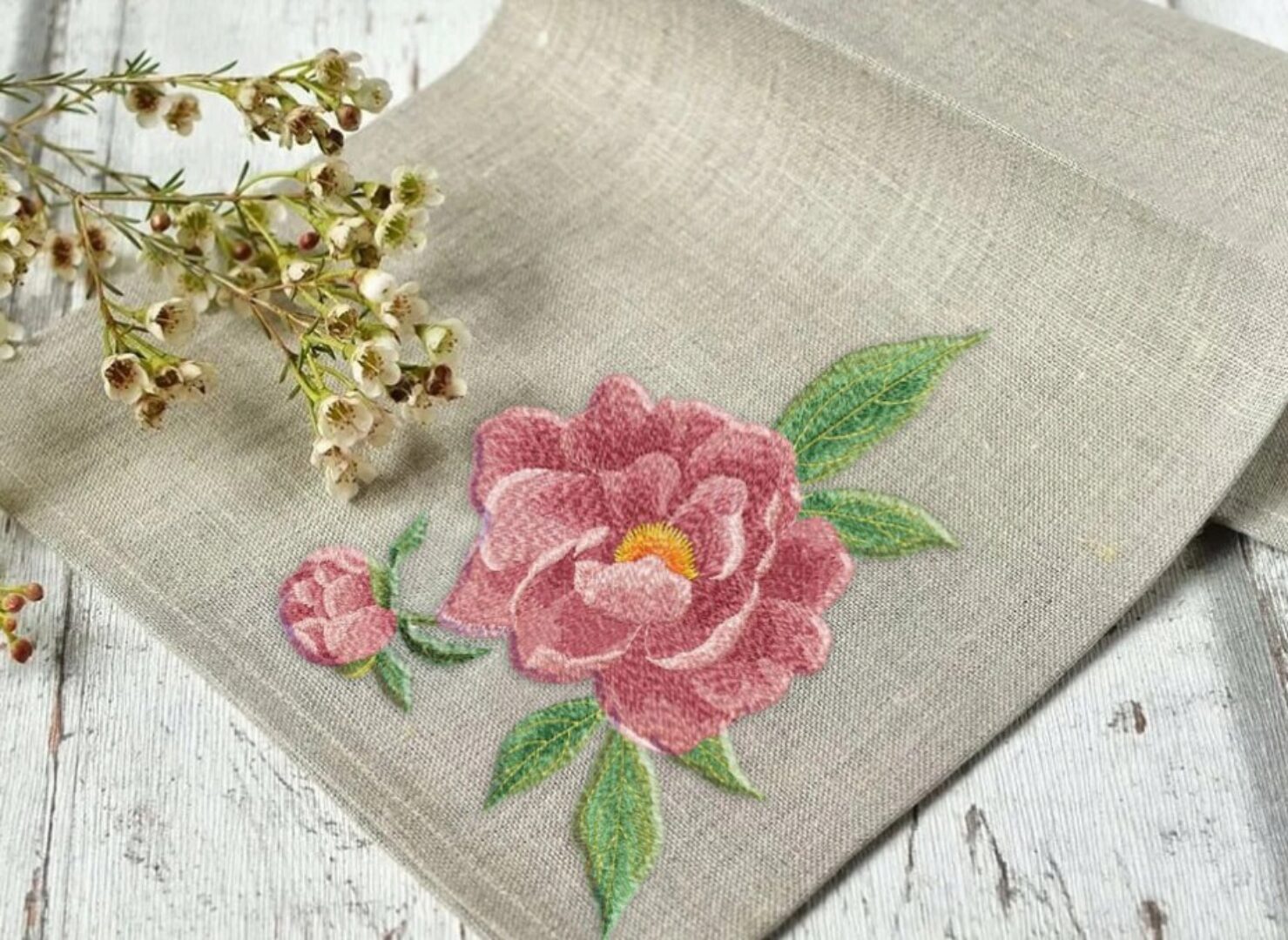 [Embroidery-school] Художественная вышивка цветы в Embird Studio