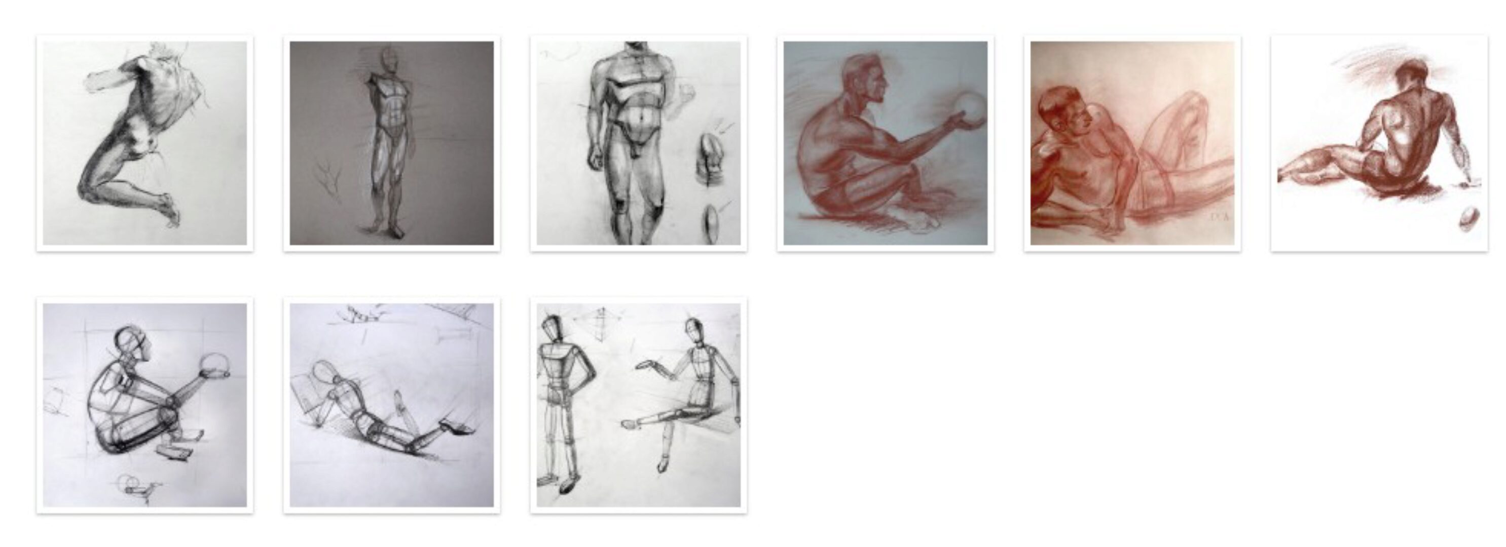 [kalachevaschool] Рисуем человека.  Фигура (Дарья Остапенко)