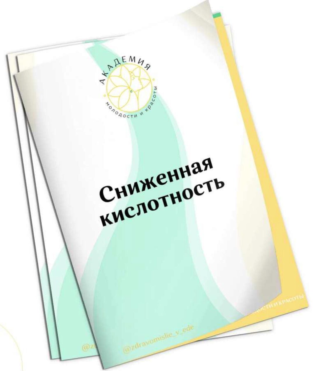 [Академия молодости и красоты] Методичка по повышению кислотности (Ольга Евдокимова)