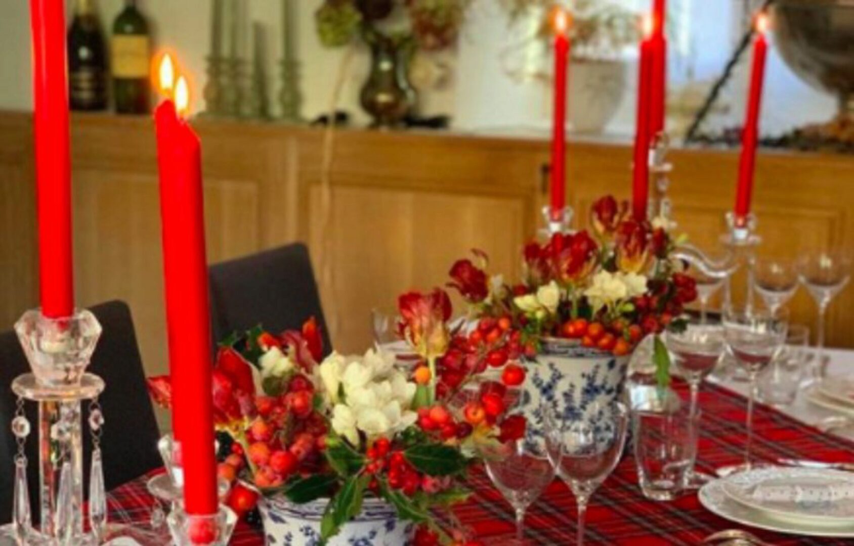 Новогодний стол (Наташа Люккези)