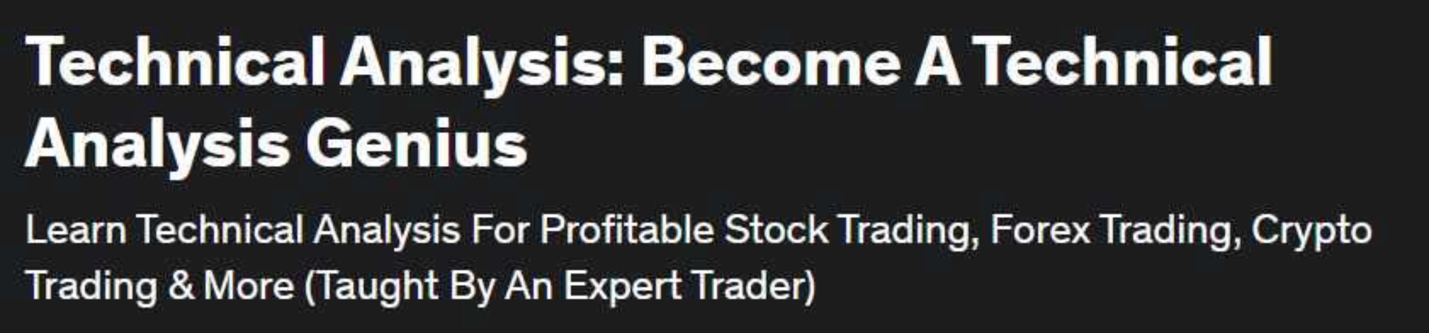 [udemy] Технический анализ: станьте гением технического анализа (Лахсен Буйя)