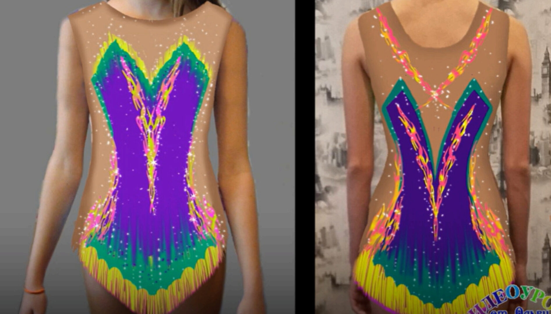 Купальник для гимнастики (Ольга Киньябаева)