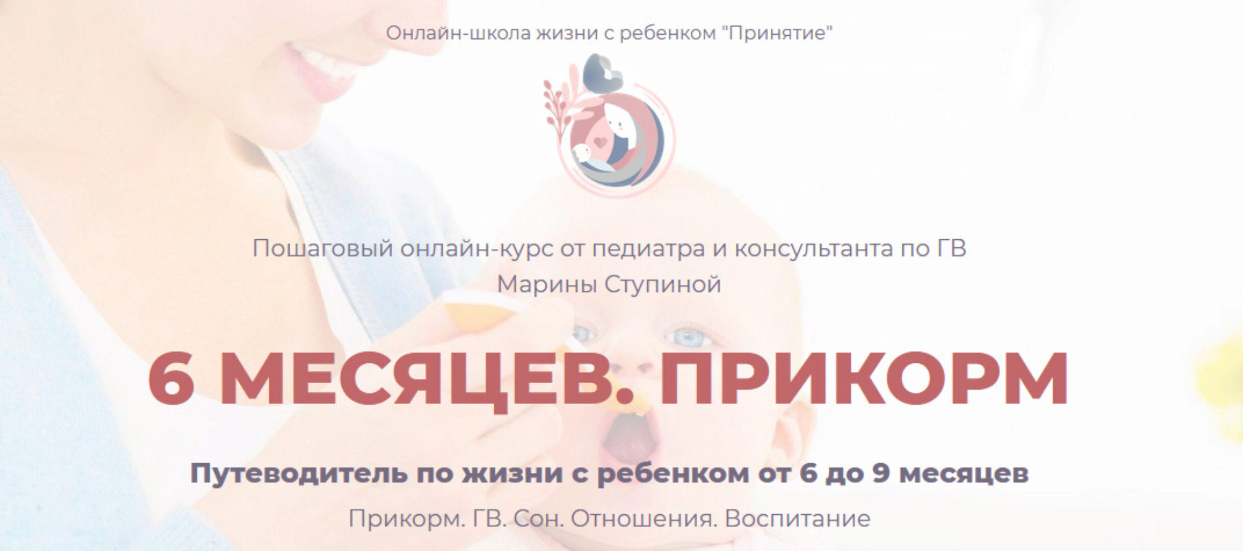 Курс 6 месяцев. Прикорм (Марина Ступина)
