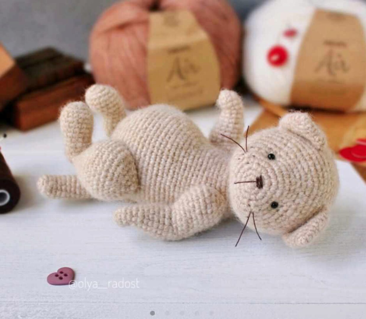 Крольчонок и котёнок (Оля Радость)