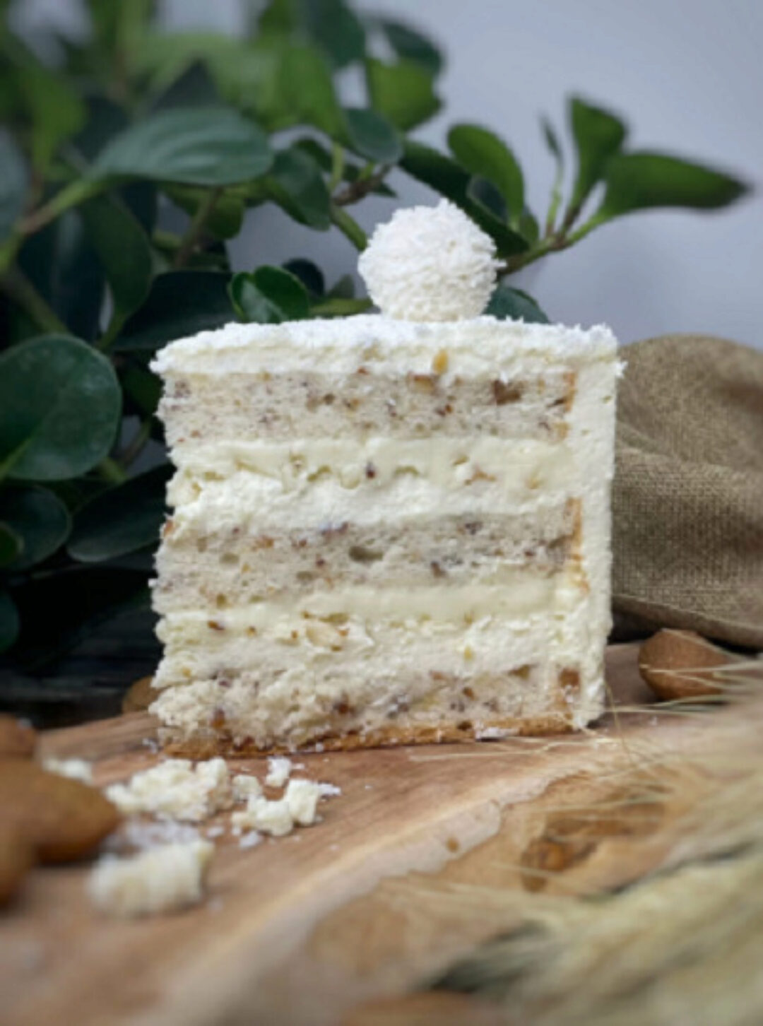 Торт «Рафаэлло» (valeriya.family)