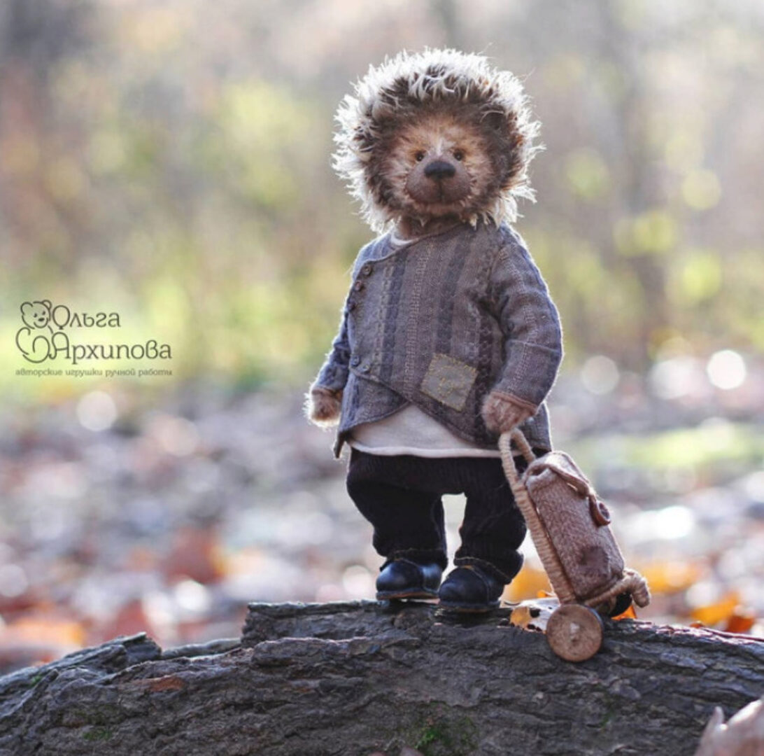 Электронные версии выкроек ёжика Егорки с одеждой (Ольга Архипова)