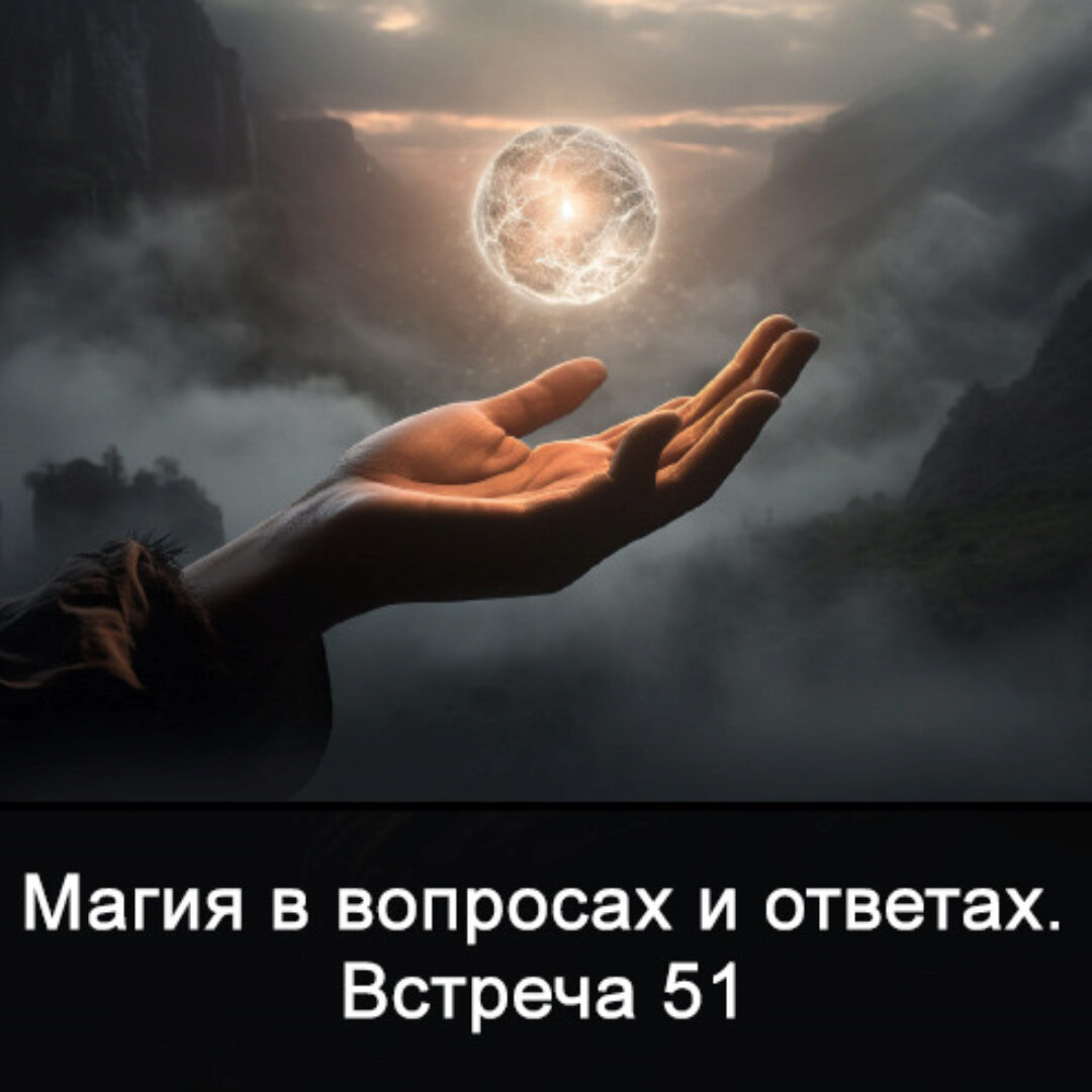 Магия в вопросах и ответах. Встреча 51 (Ксения Меньшикова)