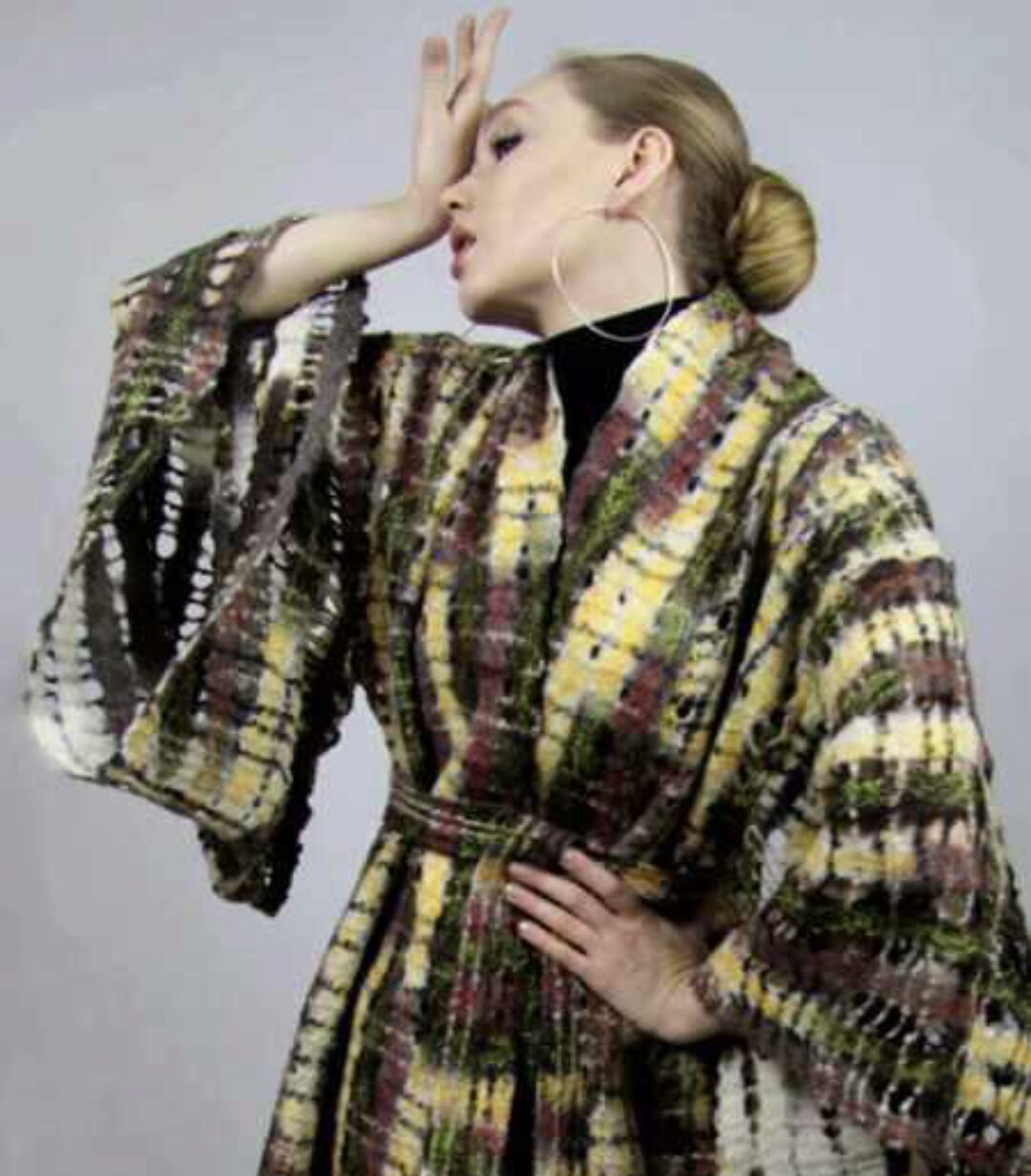 Создание сетчатых конструкций из кардочеса и пряжи (Регина Журавлева)