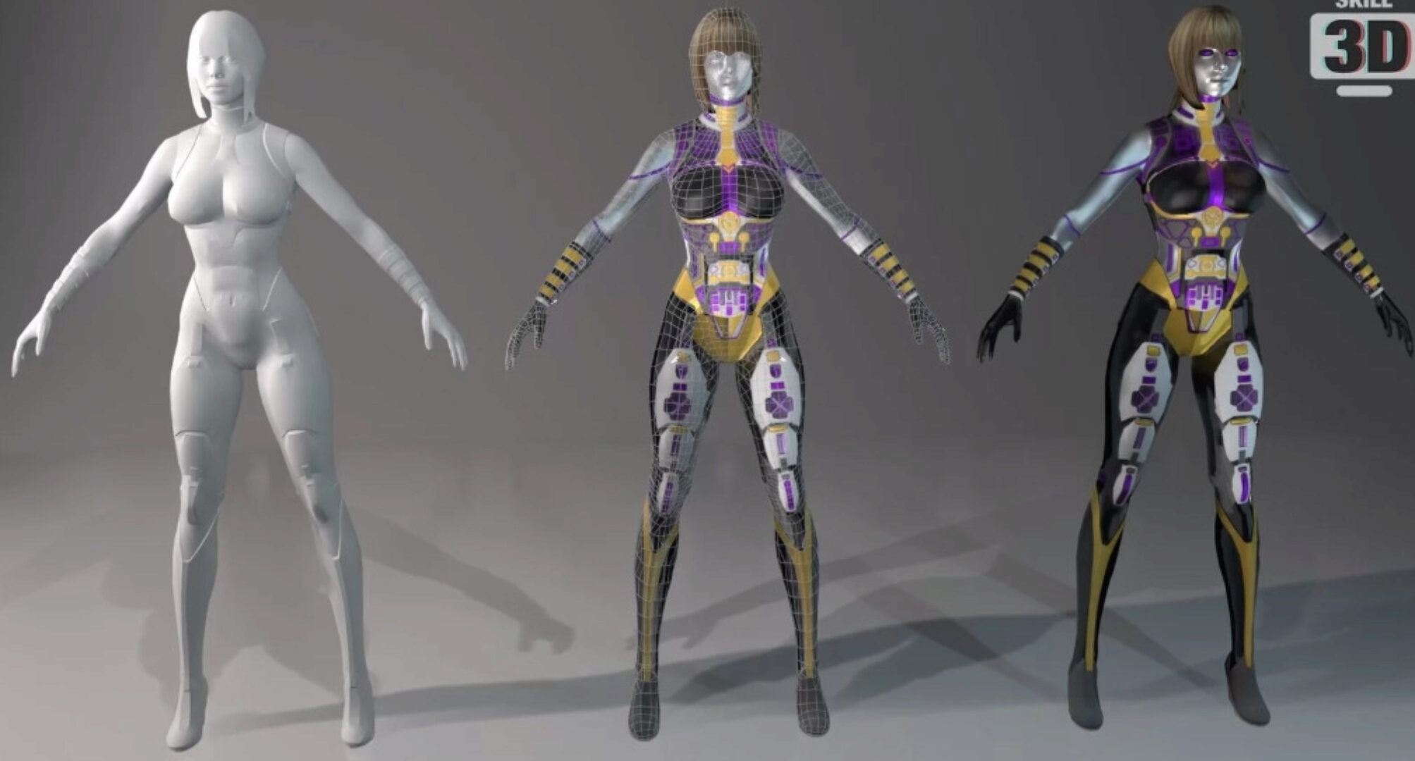 [3D SKILL] Курс 3D моделирования в Blender (Юрий Байдин)