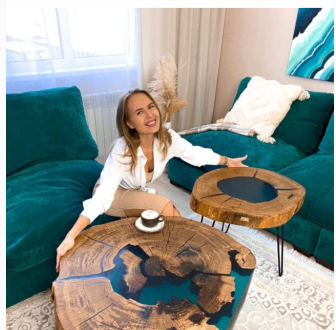 Курс по смоле «Столы» (Мария Александрова)