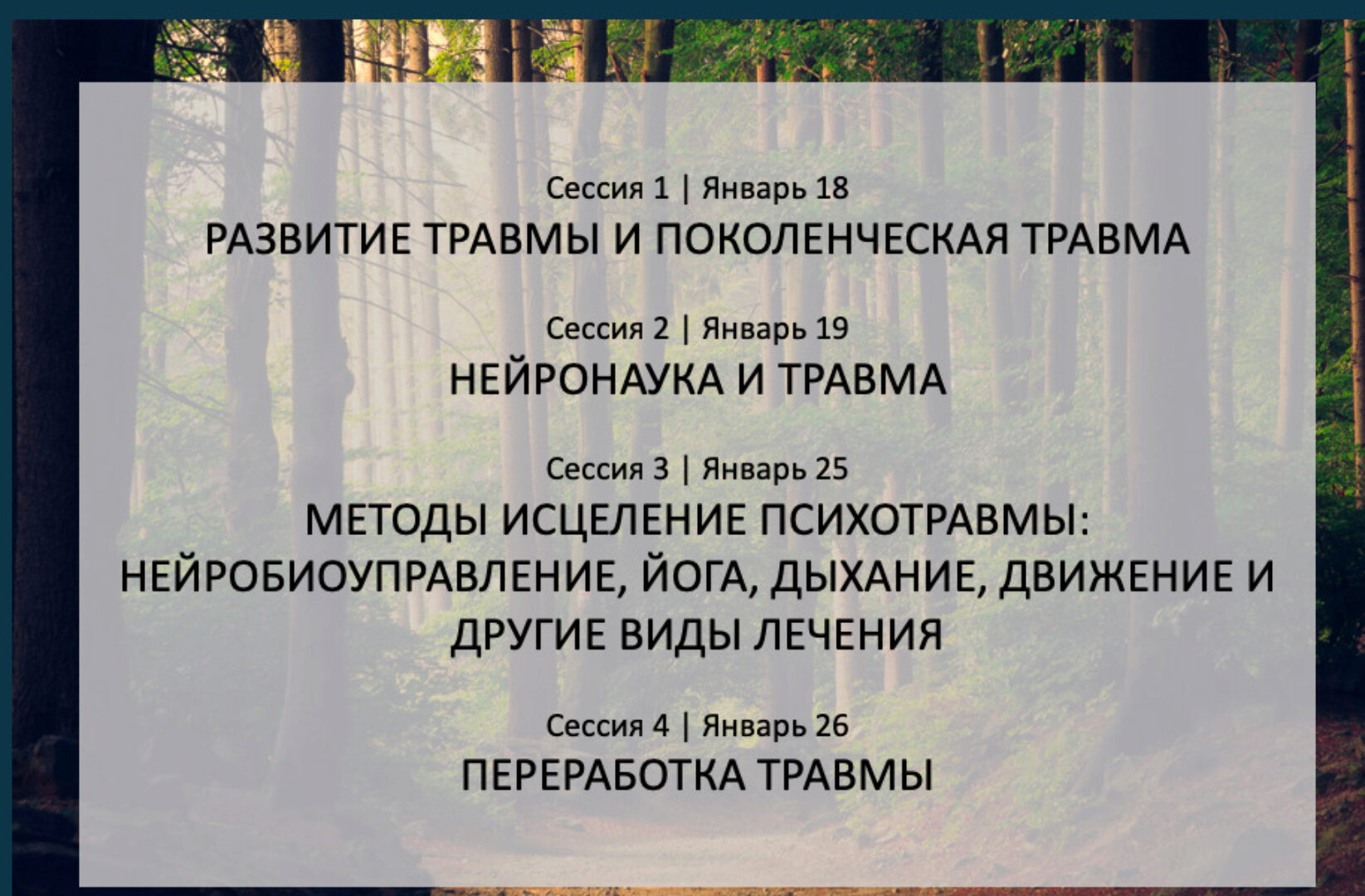 4х модульная программа (Бессел Ван Дер Колк)