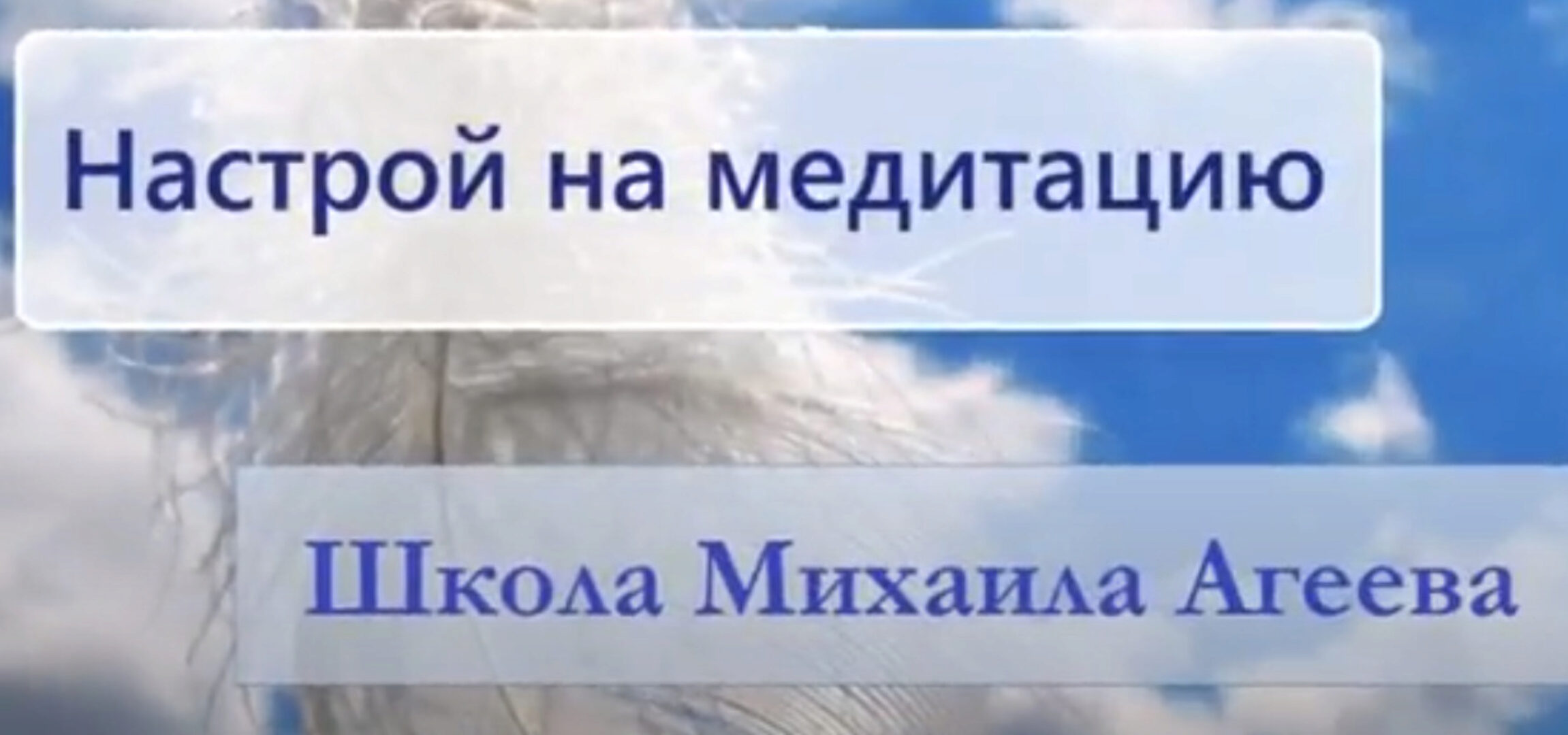 Исцеляющая медитация (Михаил Агеев)